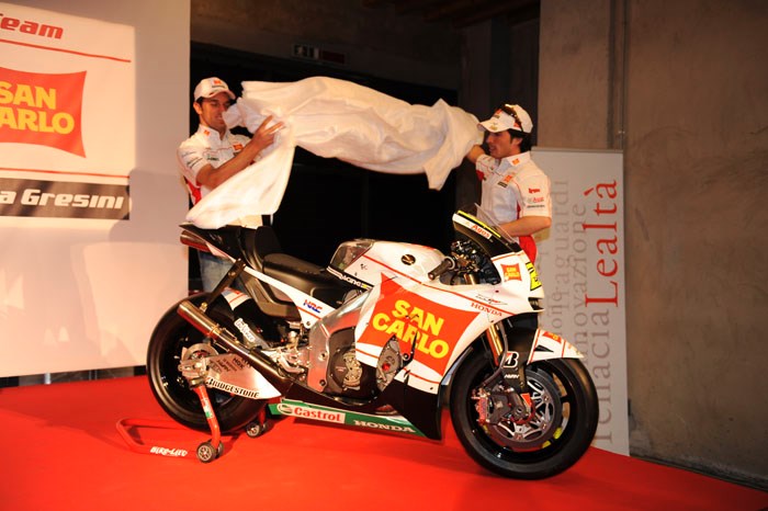 Από παρουσίαση San Carlo Honda Gresini